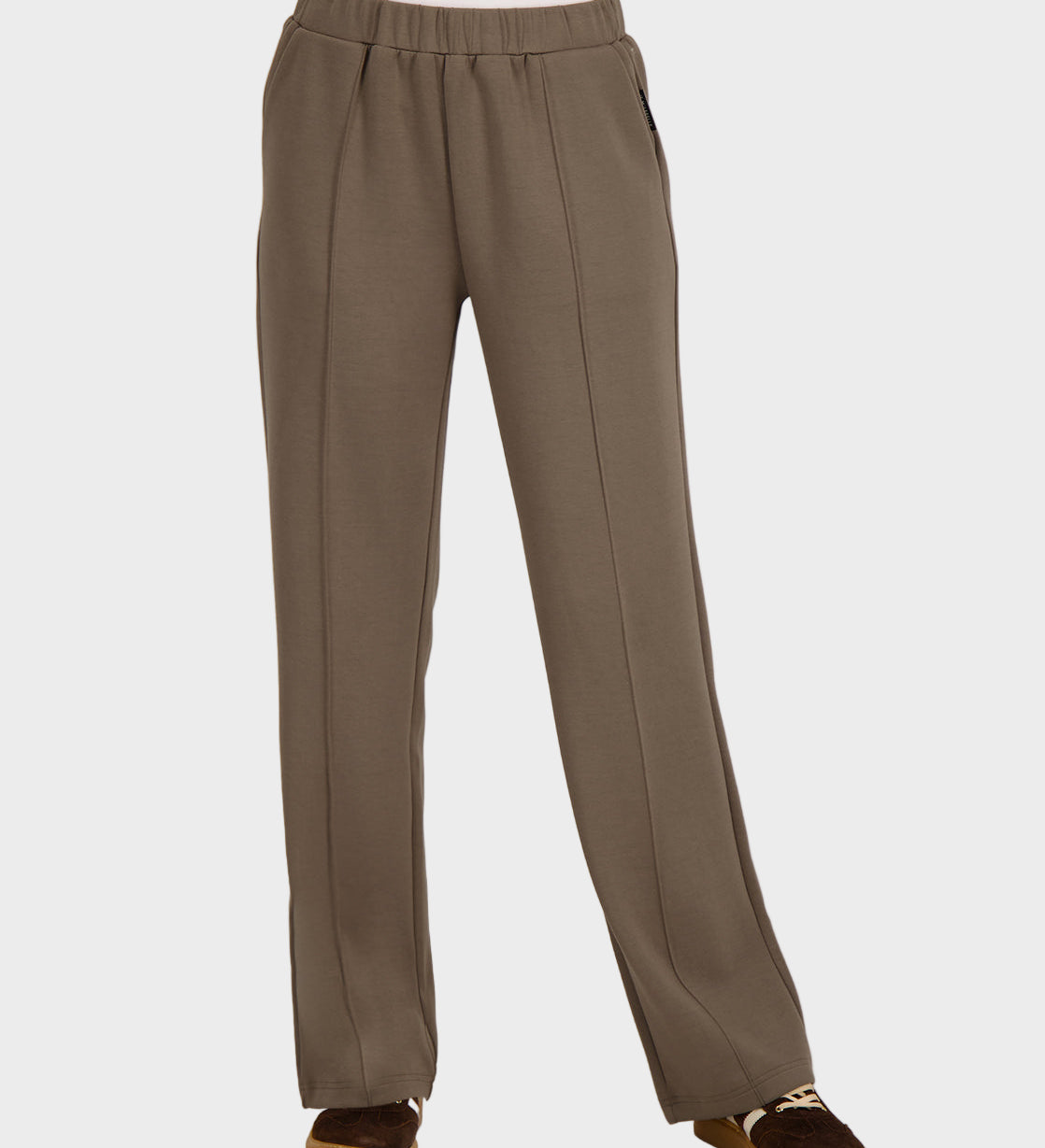 DARIA – Pantaloni Mandy Taupe