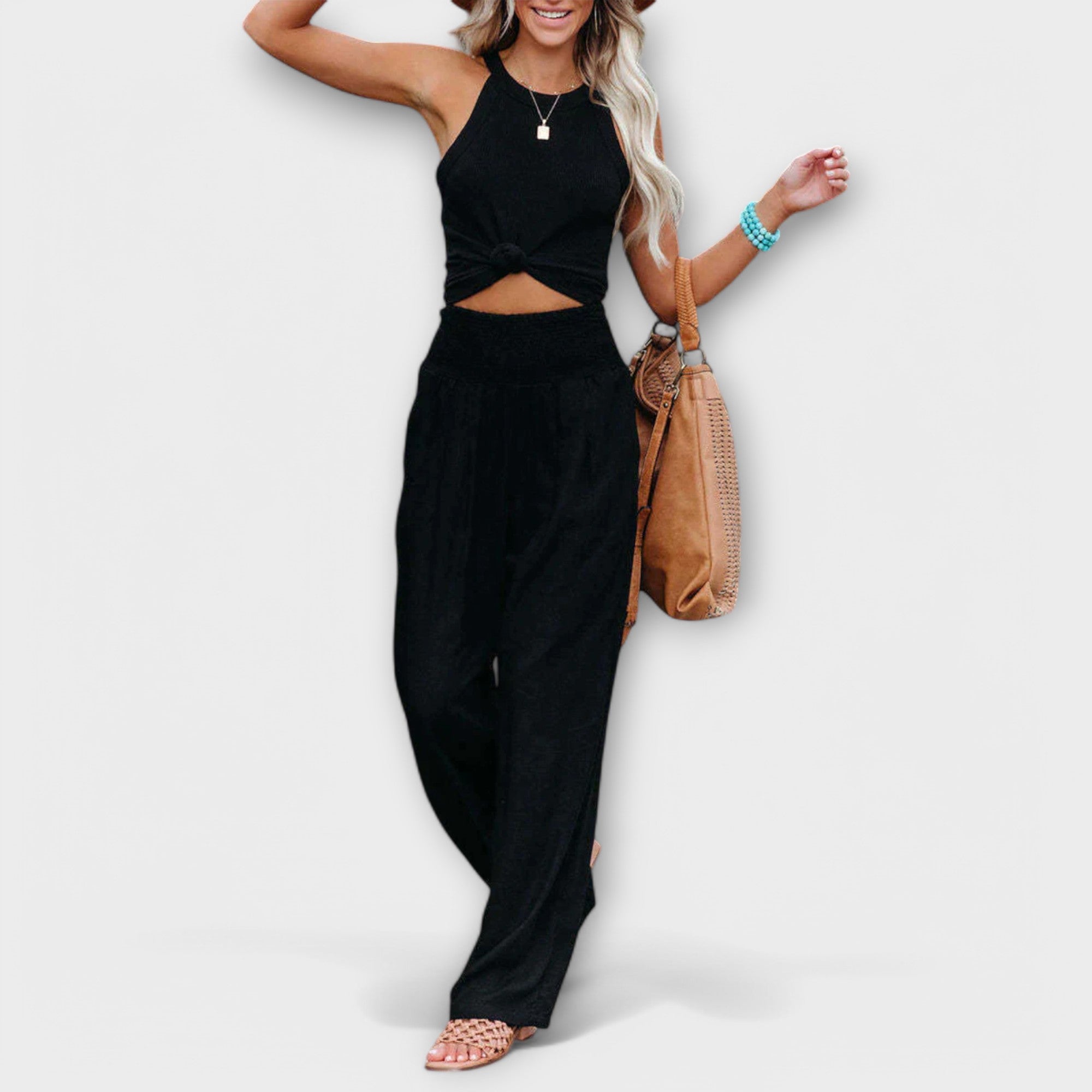 CELESTE – Pantaloni lejeri și eleganți